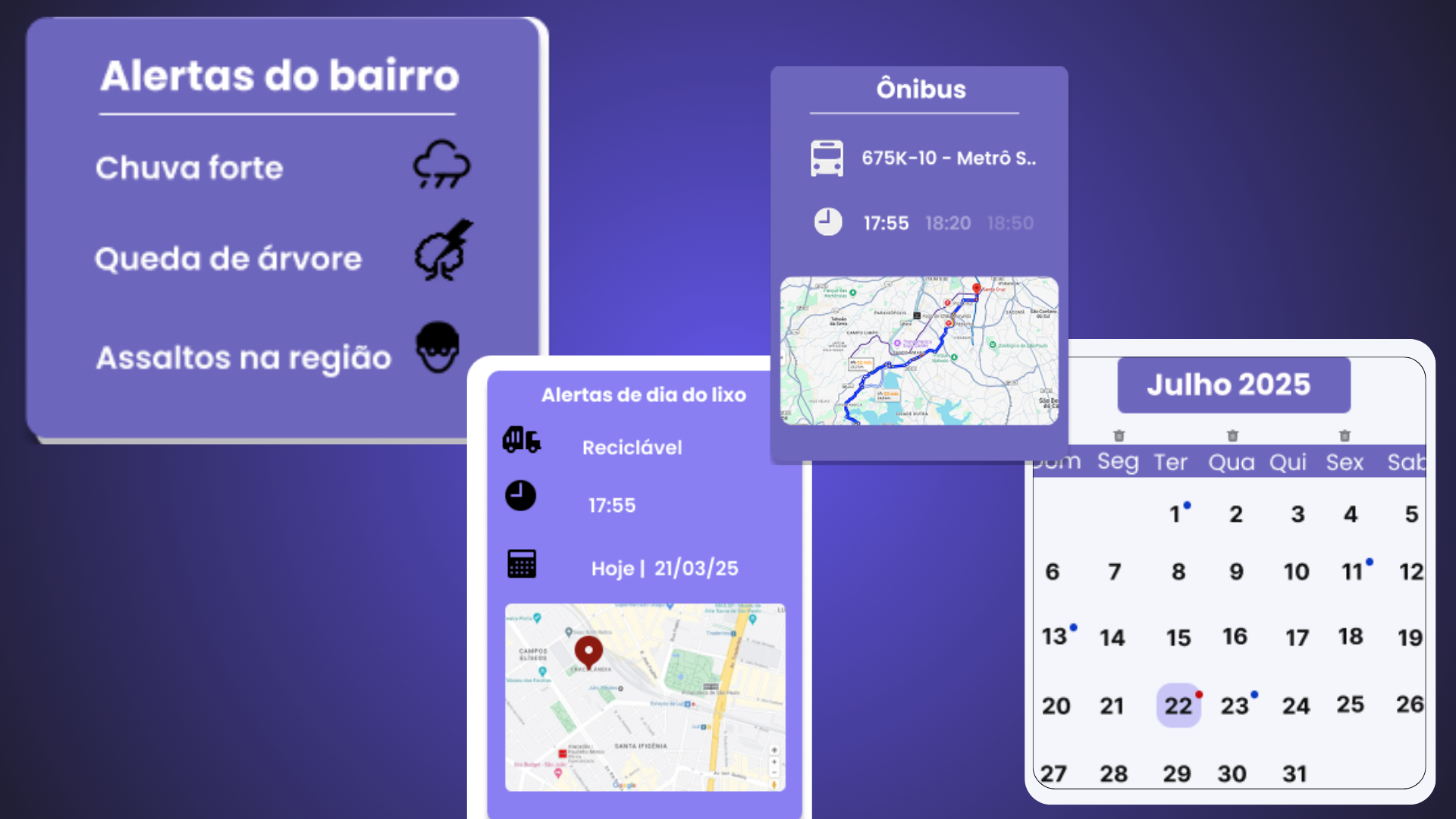 Demonstração do app